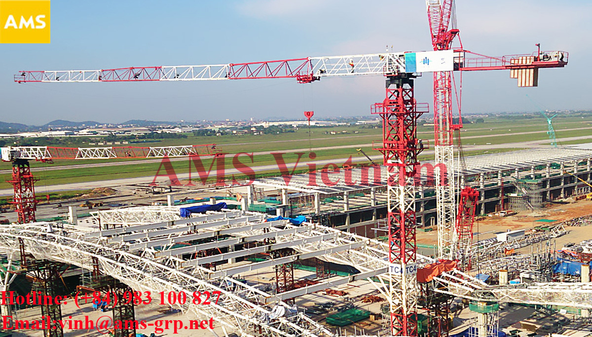 tower crane rental in vietnam good price