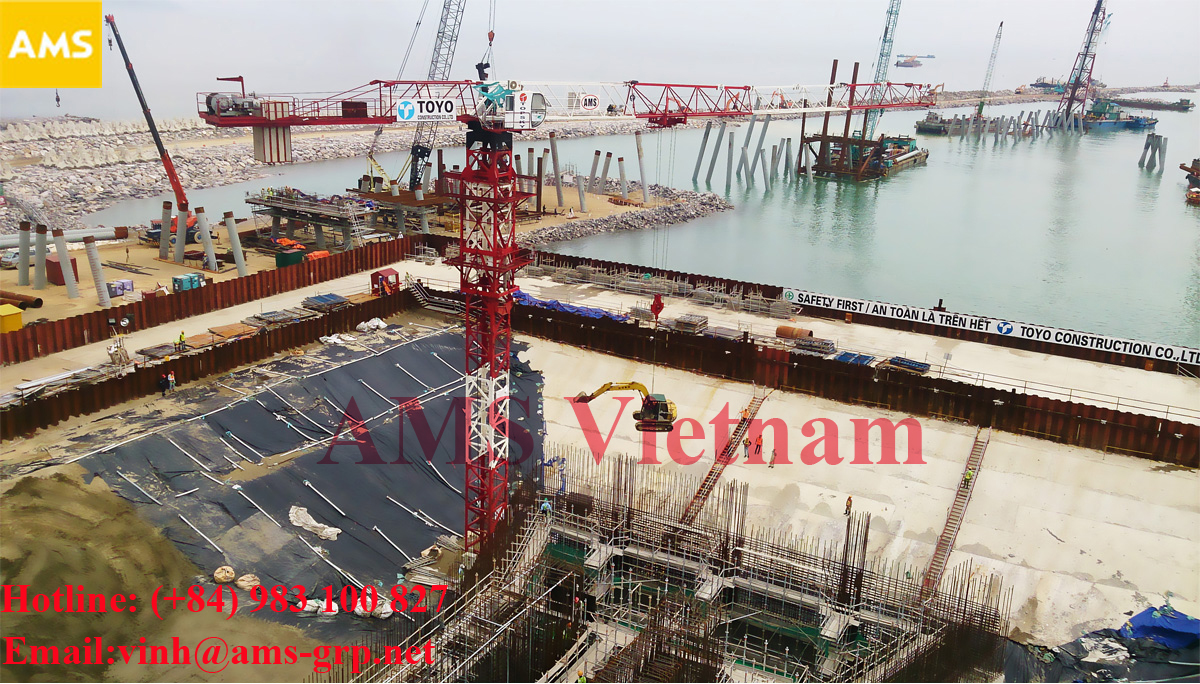 tower crane rental in vietnam